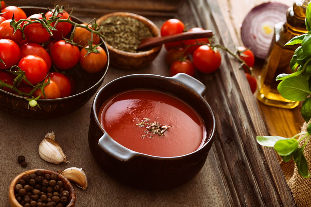 recept na najlepšiu paradajkovú polievku