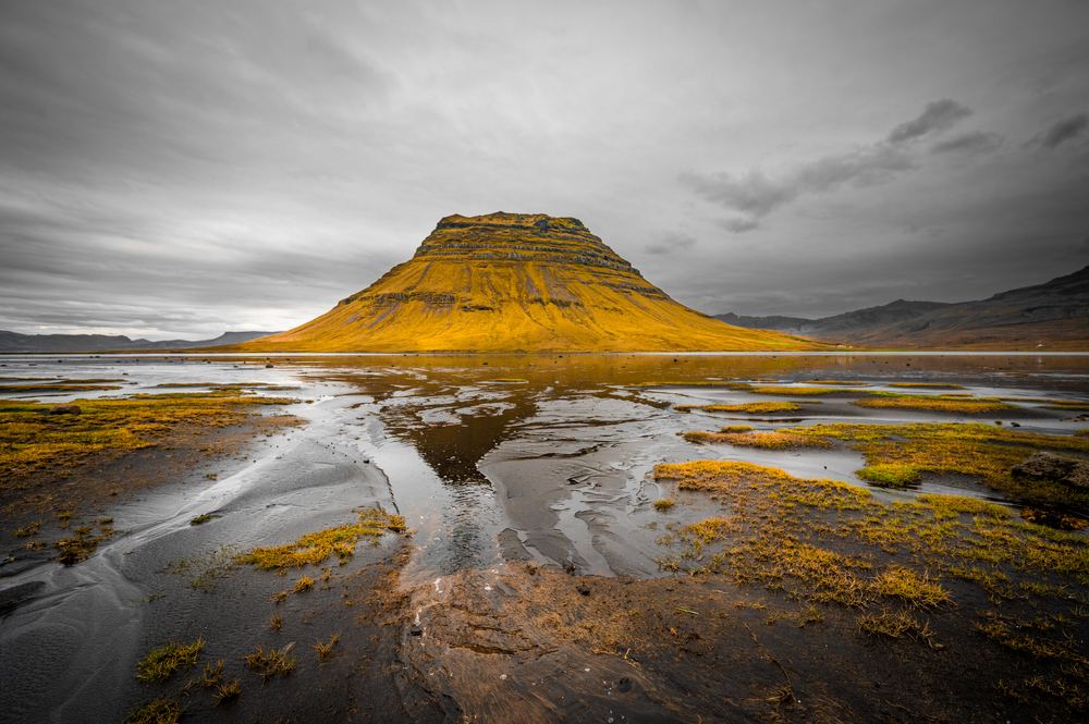 sopka Eyjafjallajökull na Islande