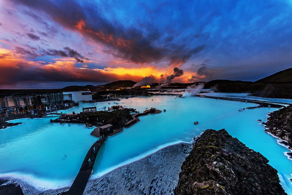 Modrá lagúna na Islande