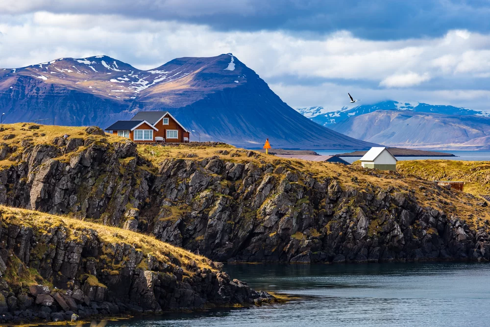 prírodná scenéria na Islande