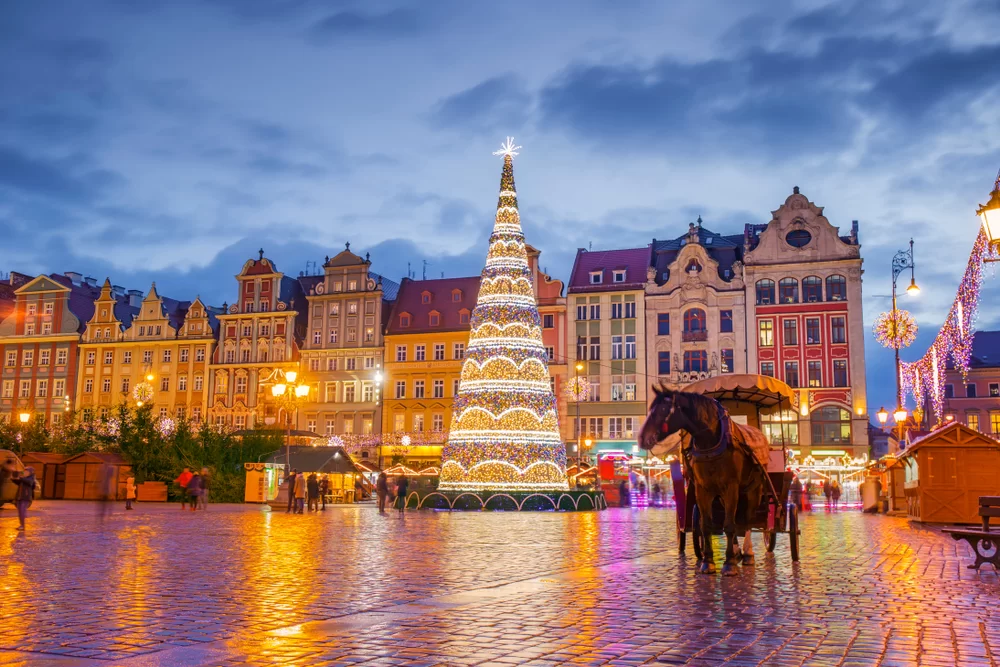 vianočné trhy vo Vroclavi