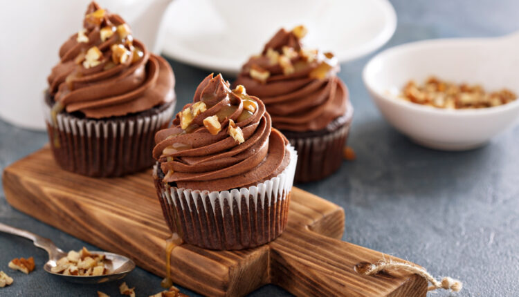 čokoládové cupcakes s mascarpone