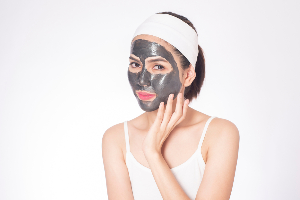 Čistiaca maska na tvár.