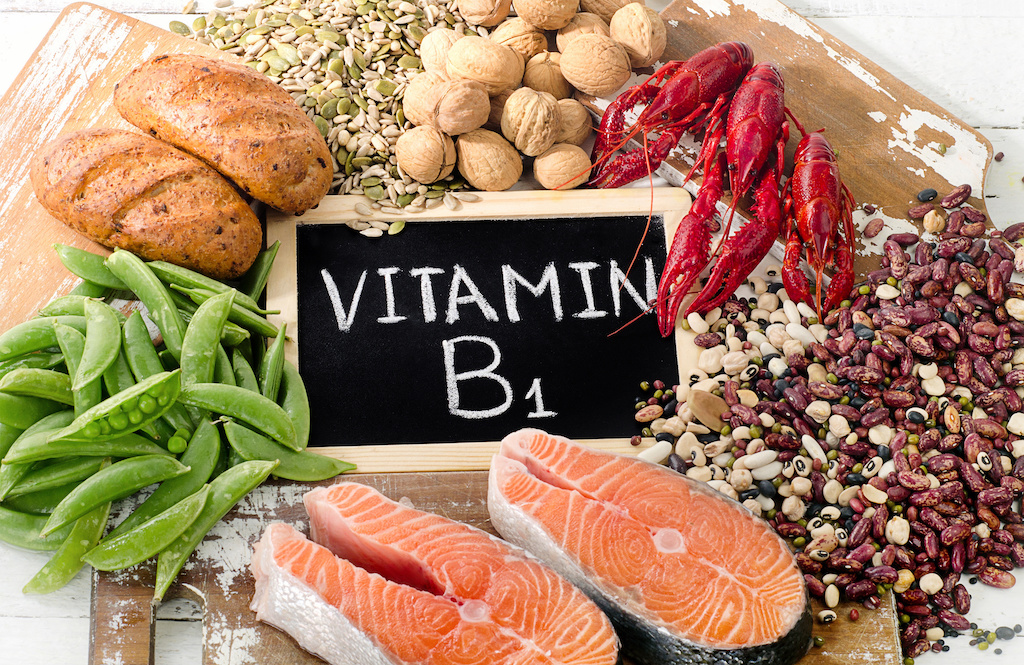 vitamín B v potravinách